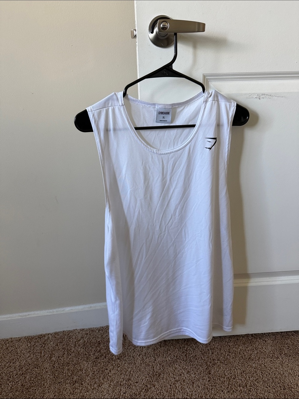 Gymshark White Women’s Performance Sleeveless Tank